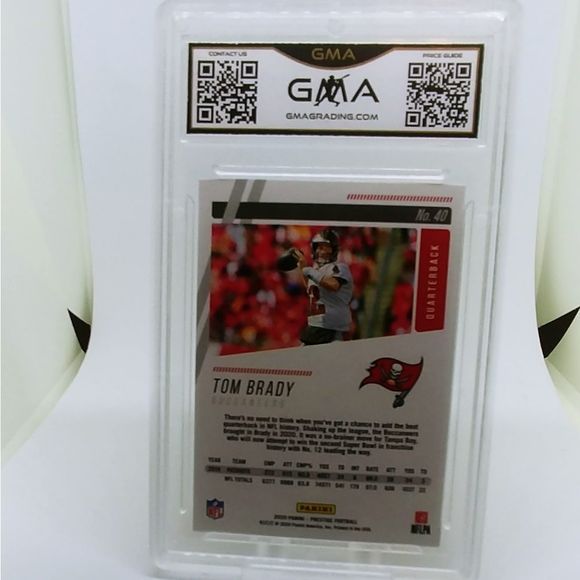 2020 Prestige Tom Brady #40 GMA 7.5 - Picture 2 of 2